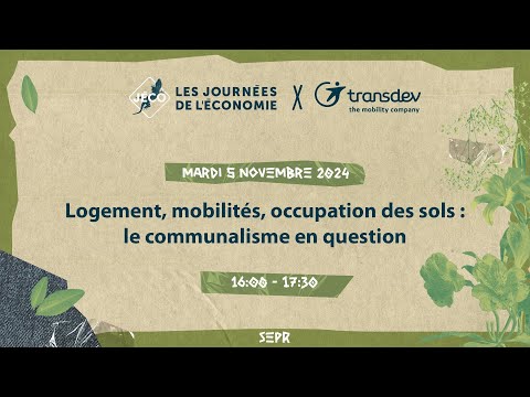 Logement, mobilités, occupation des sols : le communalisme en question - 5/11 - 16h00 (SEPR)