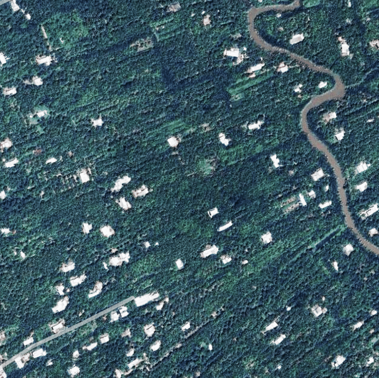 Vue aérienne du Delta du Mekong - Bến Tre