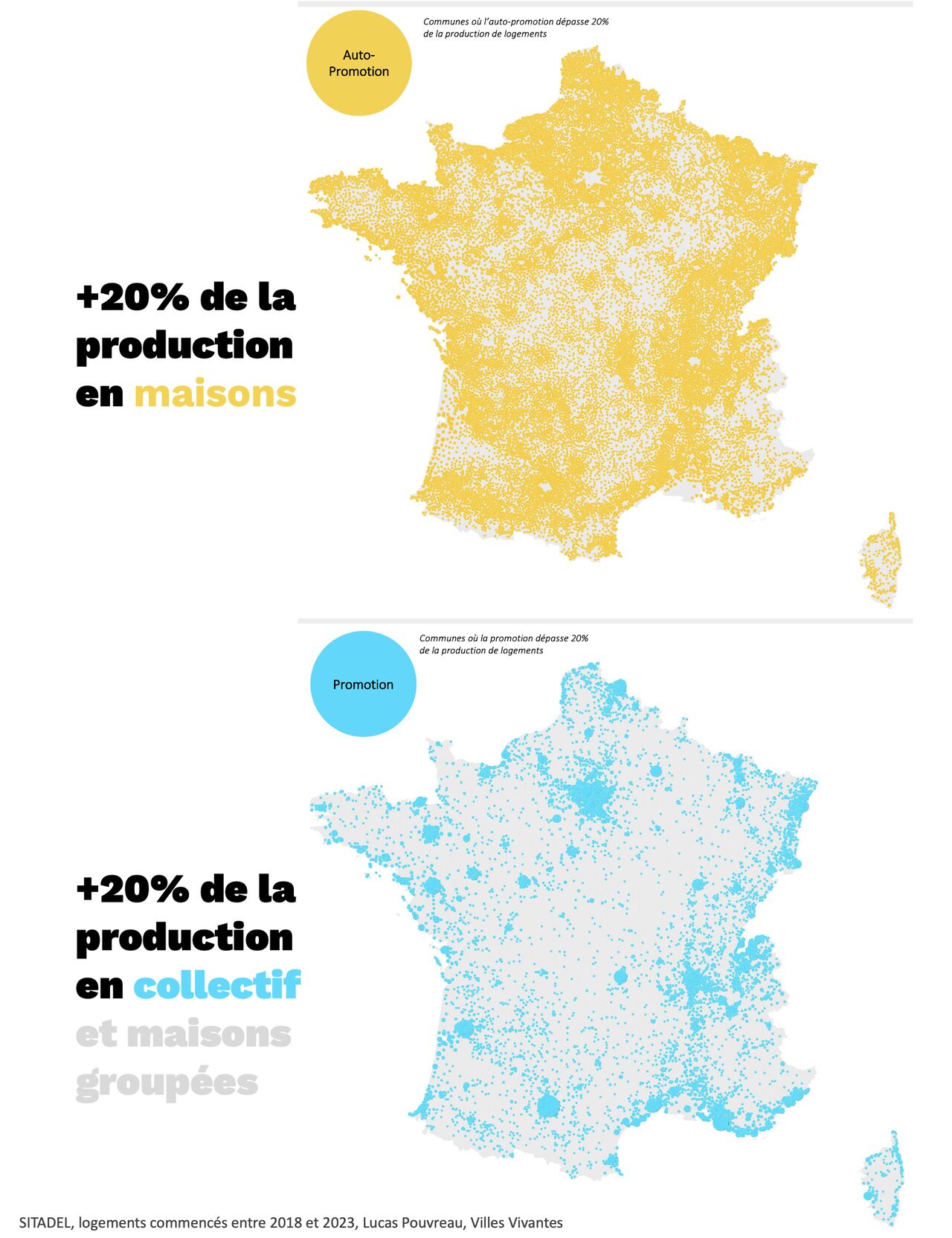 La « maison », et le modèle urbain du « village », sont l’avenir du logement en France