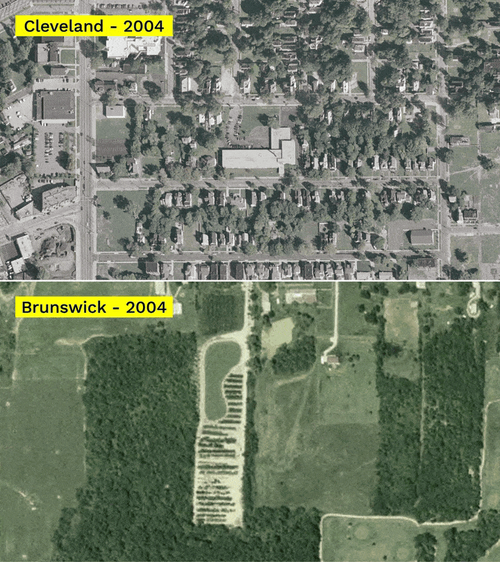 Cleveland&nbsp;: 1 400 hectares rendus à la nature. Combien de perdus ailleurs&nbsp;?