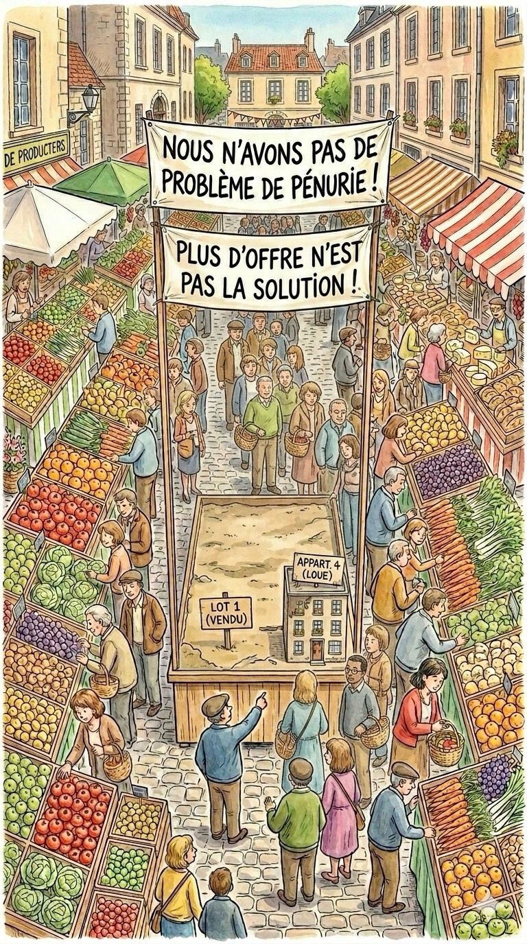 La pénurie de logements n’est pas un mythe