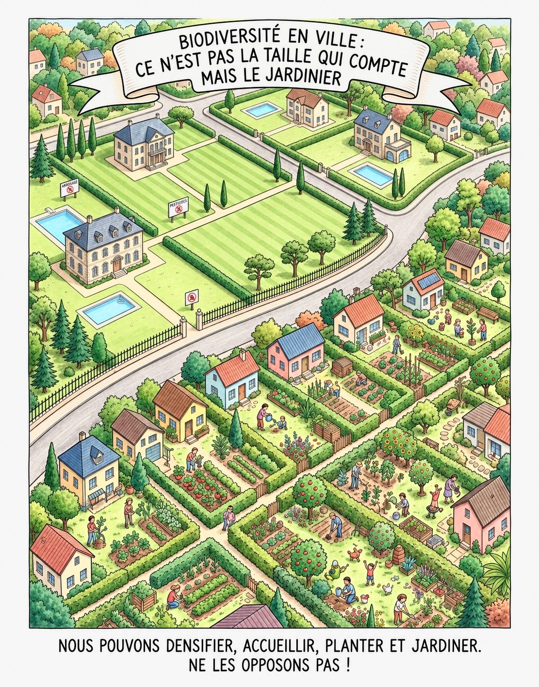 Densification douce et biodiversité : pourquoi le « petit » jardin est un meilleur levier de transition ?