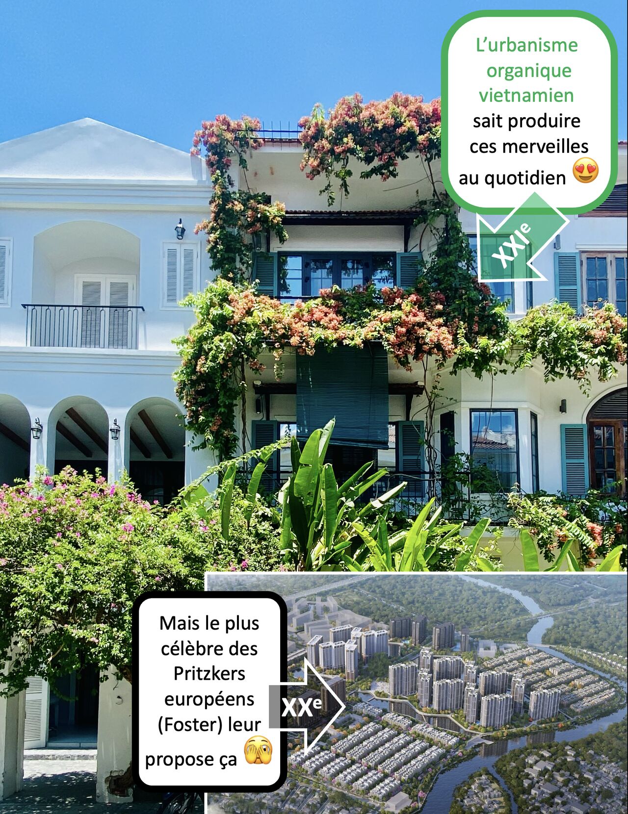 Pendant que l’Europe recycle l’urbanisme du XXème siècle, le Vietnam invente celui du XXIème