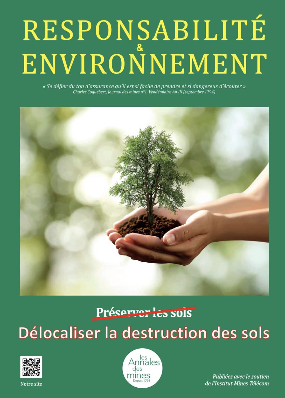 Préserver les sols en ville, c&rsquo;est délocaliser la destruction des sols là où ils comptent vraiment.